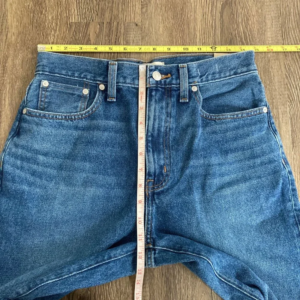 Madewell Baggy Straight Jeans in Firthway Wash - Picture 8 of 9